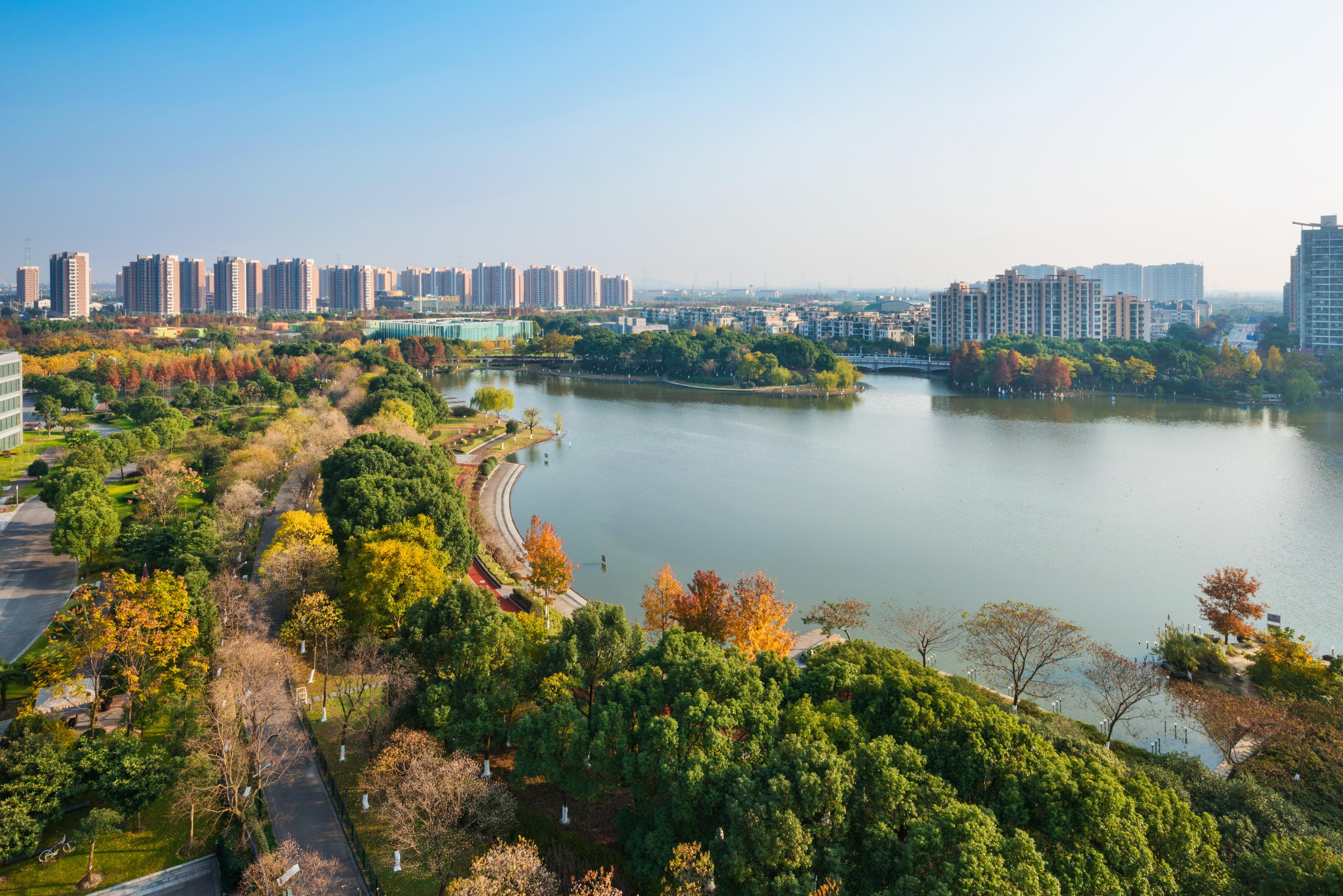 Crowne Plaza Shanghai Xiayang Lake By Ihg Qingpu Εξωτερικό φωτογραφία